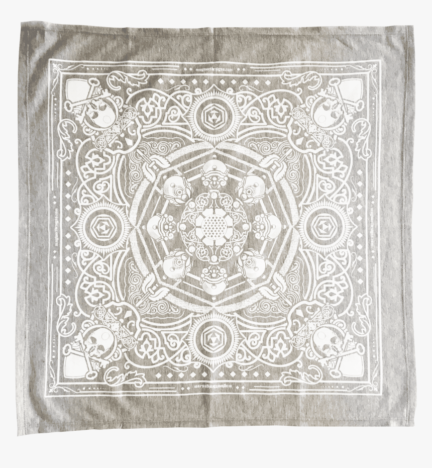 Skull And Keybones Bandana - Kerchief, HD Png Download, Free Download