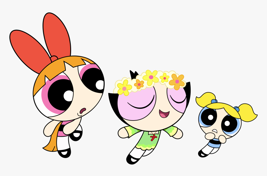 Powerpuff Girls Buttercup Blossom And Bubbles , Png - Powerpuff Girls Buttercup Man Up, Transparent Png, Free Download