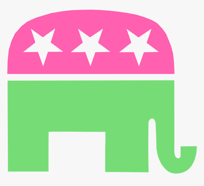 Democracy Clipart Republican Elephant - Republican Elephant Transparent Background, HD Png Download, Free Download