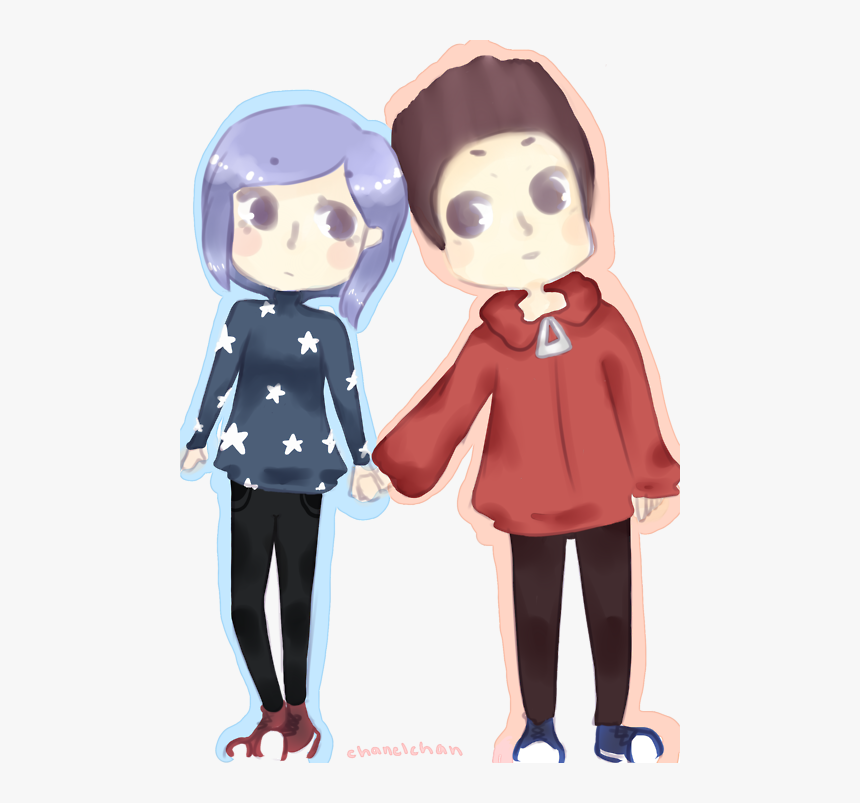 Art, Chibi, And Coraline Image - De Coraline Jones Anime, HD Png Download, Free Download