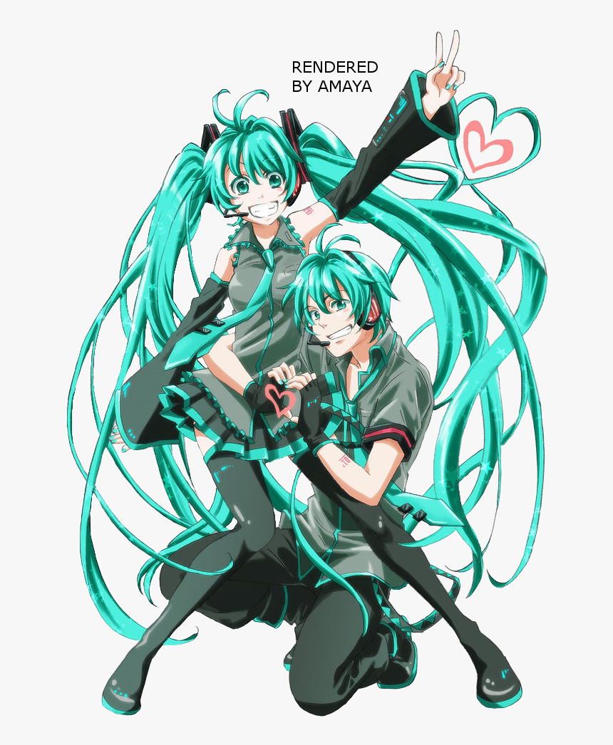 Hatsune Miku X Mikuo, HD Png Download, Free Download