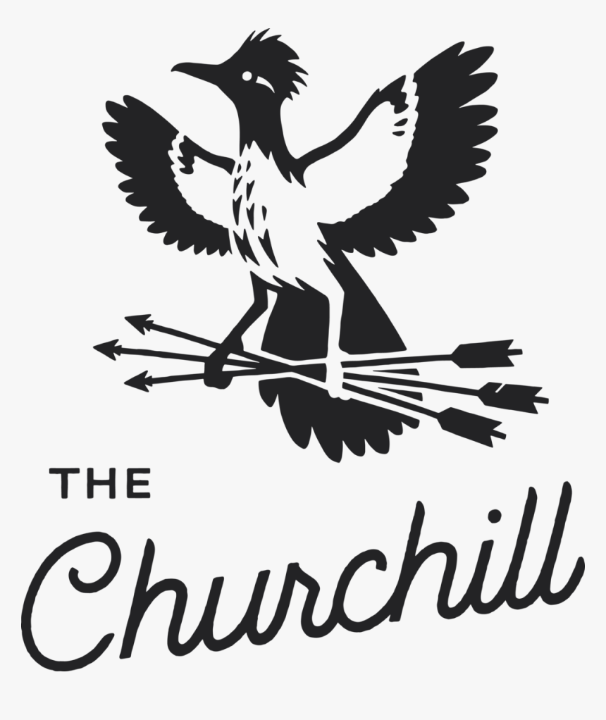 Churchill Logo Full Black - Finding Arizona Podcast, HD Png Download, Free Download