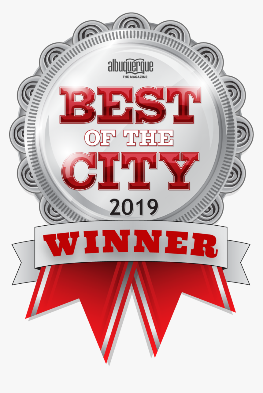 2019 Botc Ribbon - Albuquerque The Magazine Best Of The City 2019 Winners, HD Png Download, Free Download