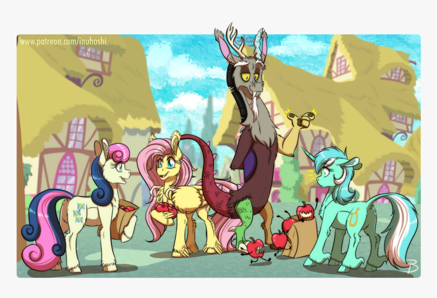 ﻿г 11,my Little Pony,мой Маленький 6,discord,minor,mlp - Fluttershy, HD Png Download, Free Download