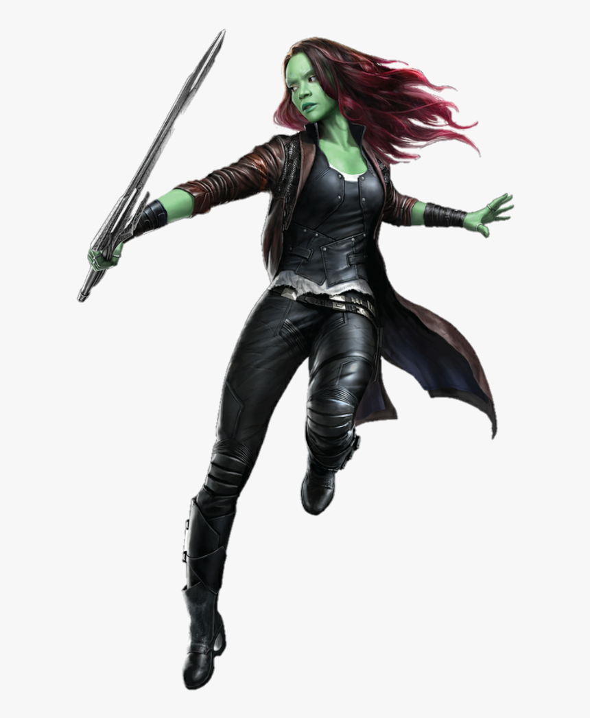 Gamora Drawing Movie - Gamora Png Marvel, Transparent Png, Free Download