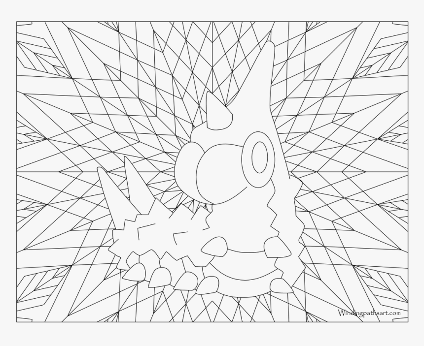 Pokemon Slugma Coloring Pages, HD Png Download, Free Download