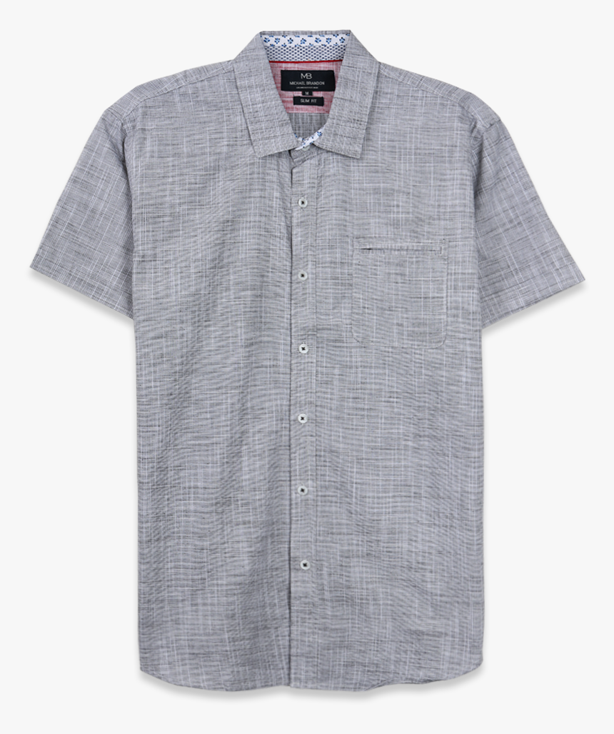 Crosshatch Weave Short Sleeve Shirt - Active Shirt, HD Png Download, Free Download