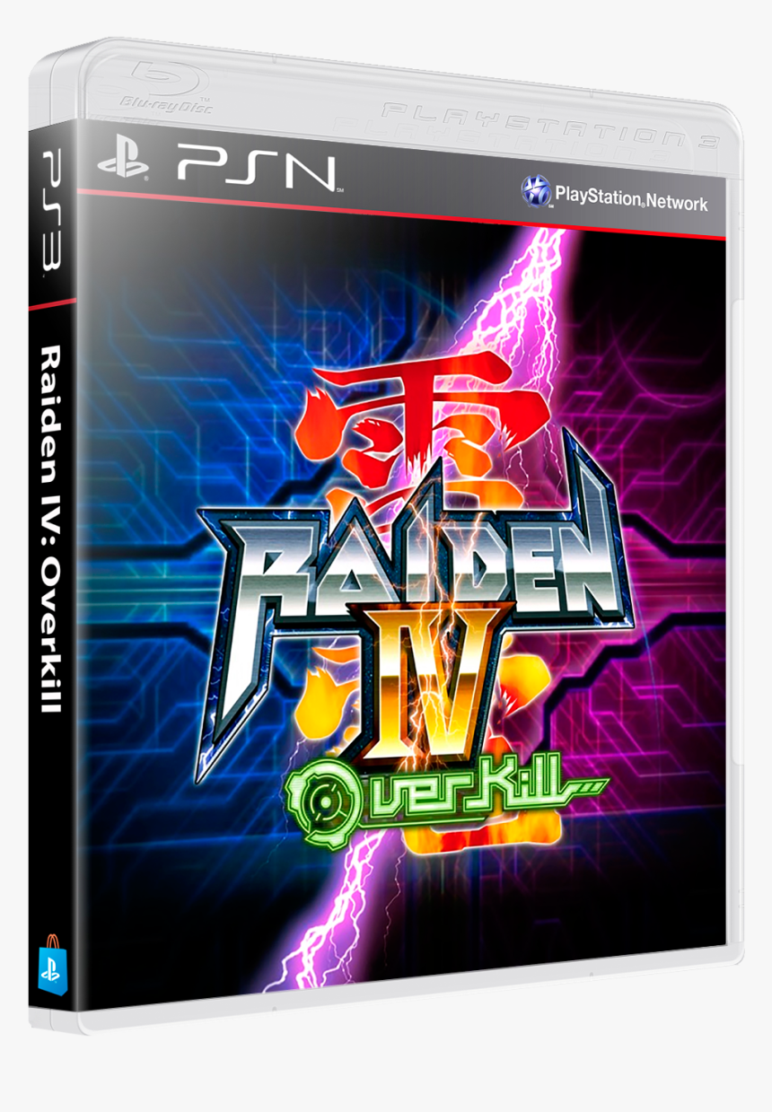 Raiden Iv Overkill Cover Ps3, HD Png Download, Free Download