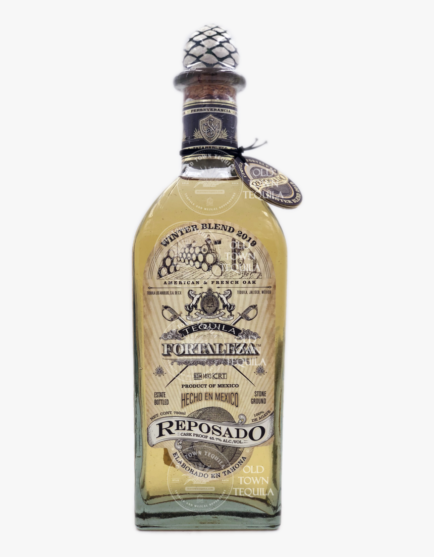 Fortaleza Winter Blend 2019 Tequila Glass Bottle, HD Png Download