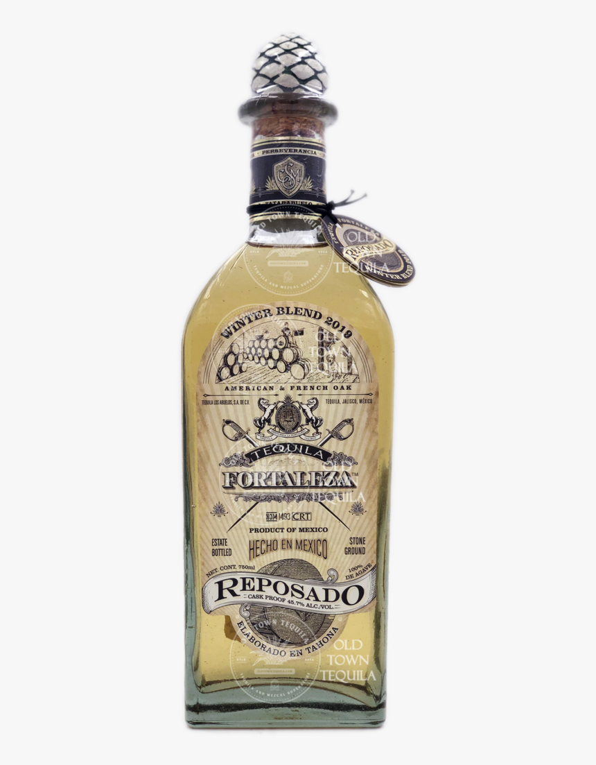 Fortaleza Winter Blend 2019 Tequila - Glass Bottle, HD Png Download, Free Download