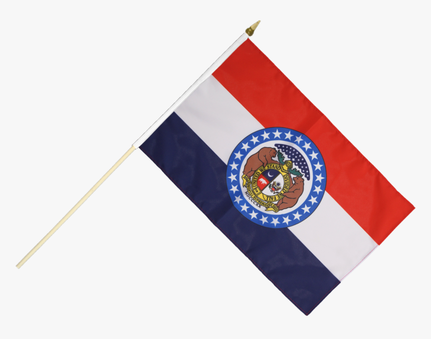 Usa Missouri Hand Waving Flag - Missouri State Flag, HD Png Download, Free Download