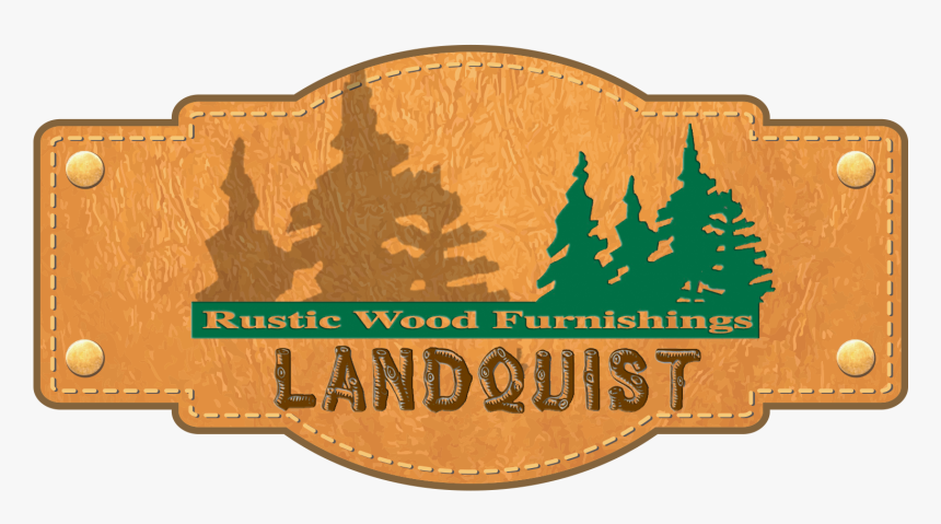 Landquist Rustic Wood Furnishings - Label, HD Png Download, Free Download