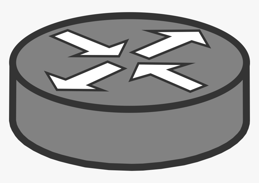 Clipart - Router Symbol - Router Symbol Png, Transparent Png, Free Download