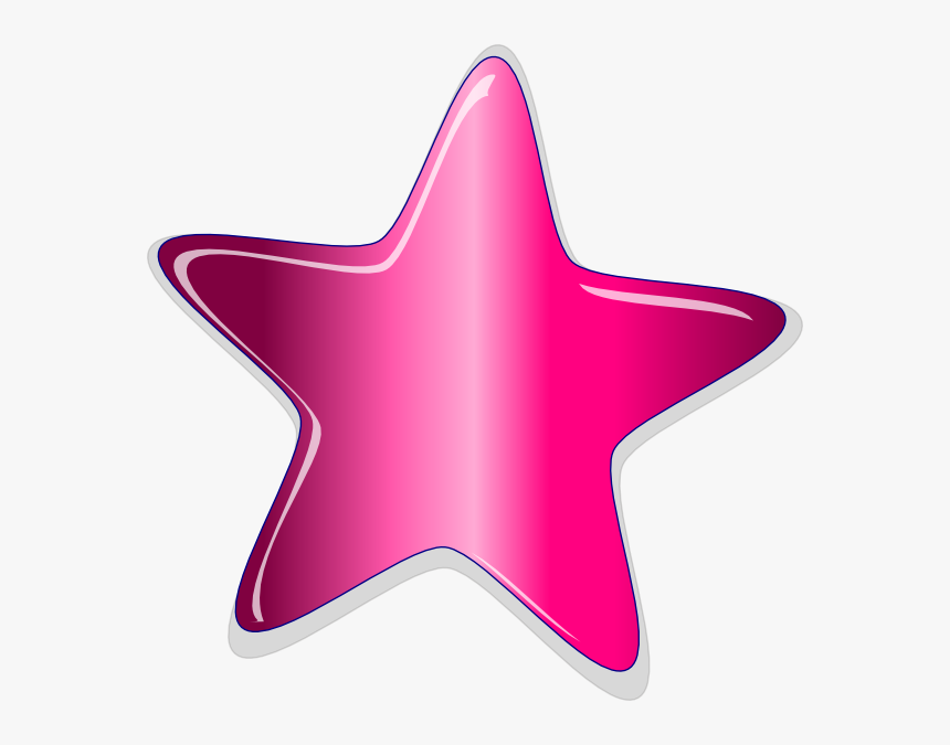 Peach Star Clipart Image Transparent Library Funky, HD Png Download, Free Download