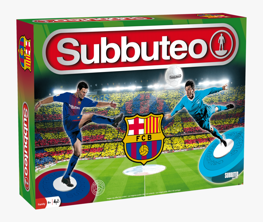 Juego Subbuteo Fc Barcelona Playset - Subbuteo Fc Barcelona, HD Png Download, Free Download