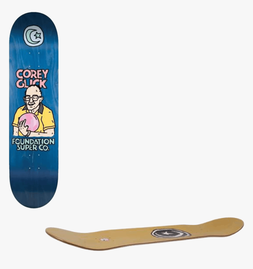 Foundation Old Guys Skateboard Deck Thumbnail - Skateboard Deck, HD Png Download, Free Download