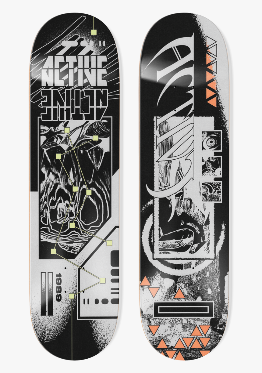 Active Skate Deck Meta Terminus, HD Png Download, Free Download