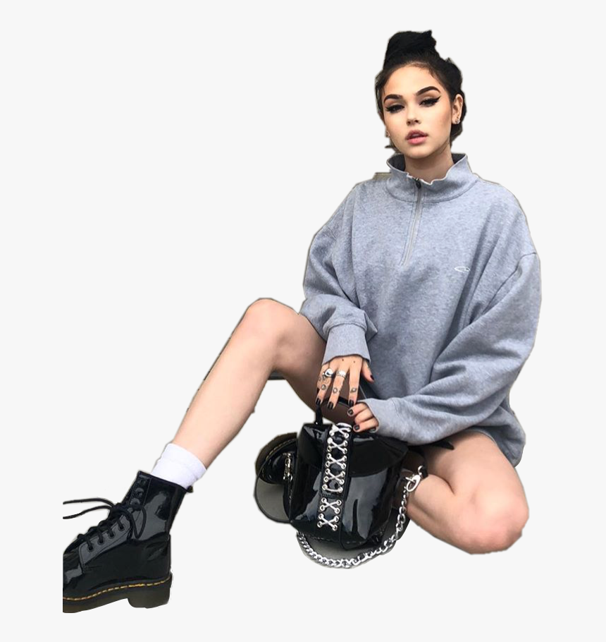 #maggielindemann #maggie #lindemann #freetoedit - Sitting, HD Png Download, Free Download