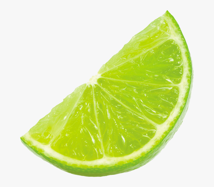 green lemon slice