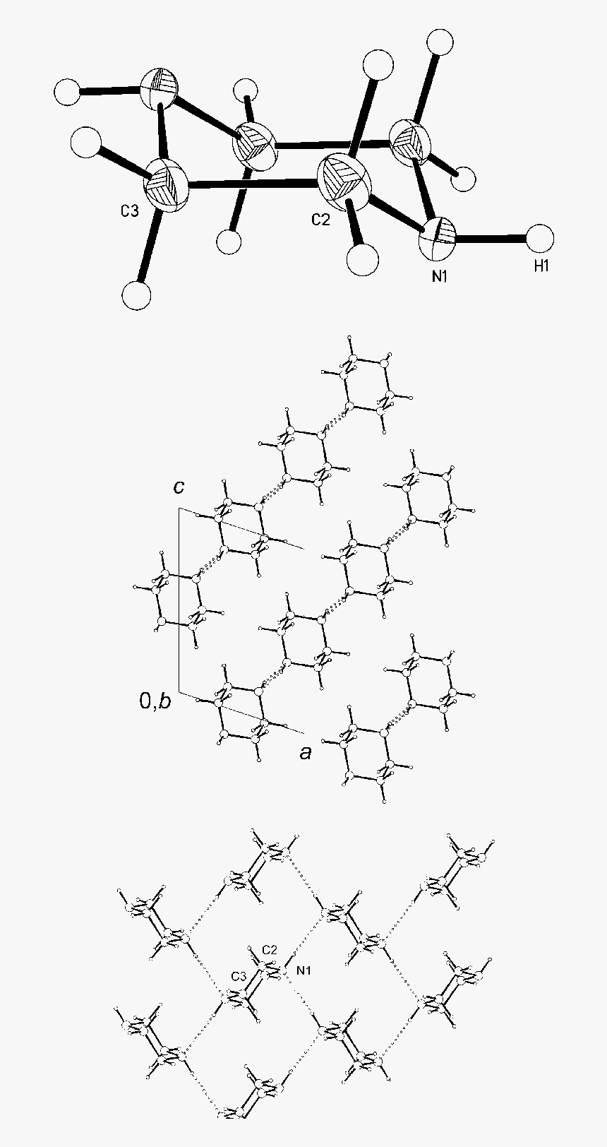 Piperazine Crystal Structure, HD Png Download, Free Download