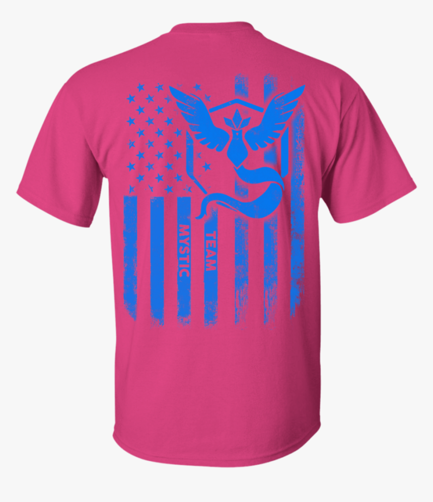 New Team Mystic Pokemon Go Usa Flag Custom Ultra Cotton - Engineers Without Borders Tshirt, HD Png Download, Free Download