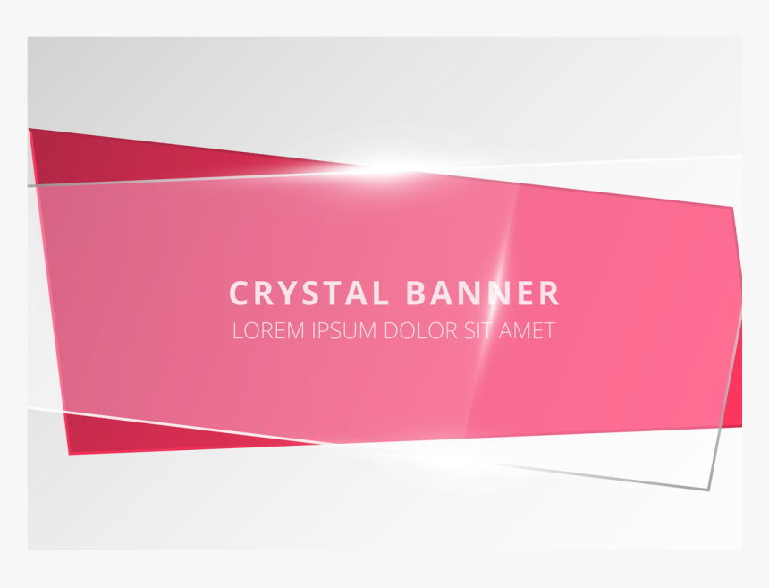 Straight Banner Png - Label, Transparent Png, Free Download