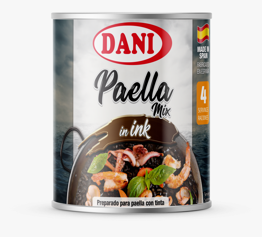 Paella Mix In Ink 196g / Fda - Conservas Dani, HD Png Download, Free Download