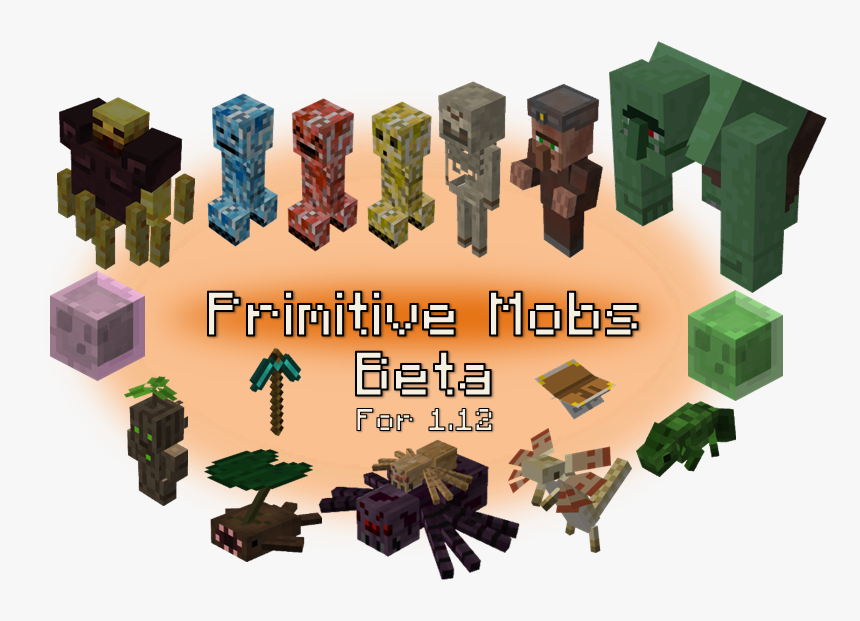 Minecraft Mods 1.12 2 Mobs, HD Png Download, Free Download