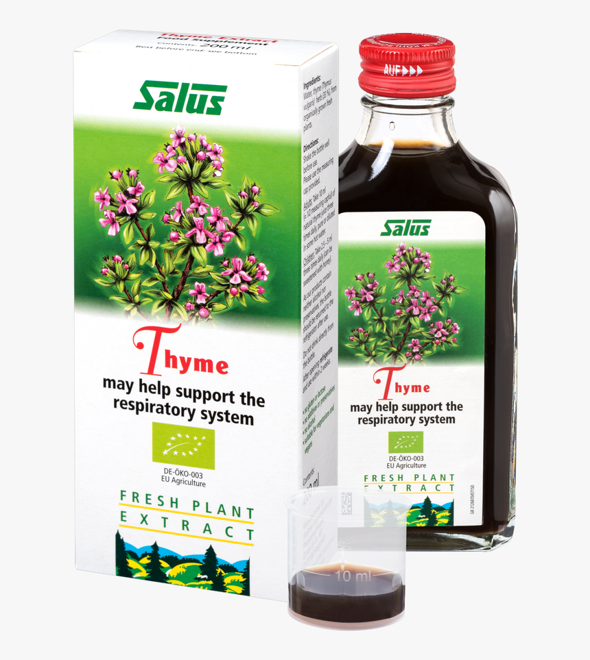 Schoenenberger Fresh Plant Extract Thyme - Stinging Nettle Extract Eu Supplement, HD Png Download, Free Download