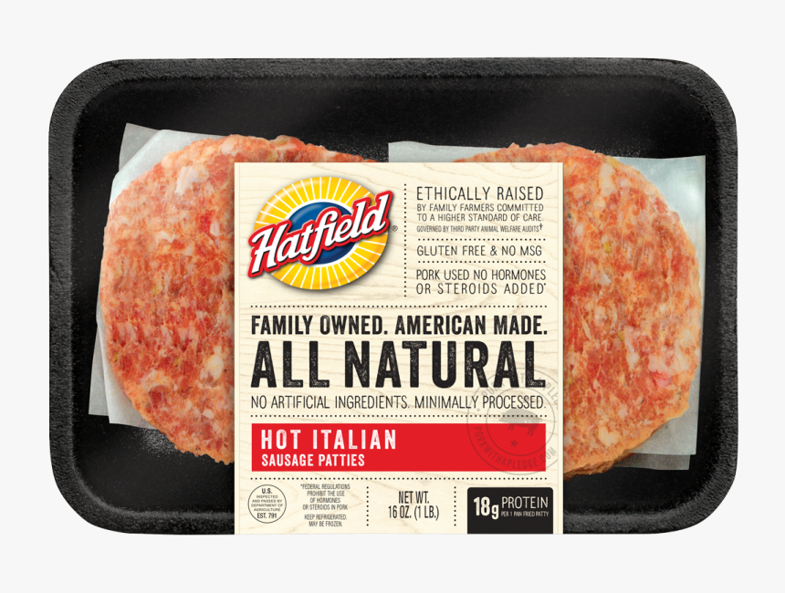 Hatfield Sausage All Natural, HD Png Download, Free Download