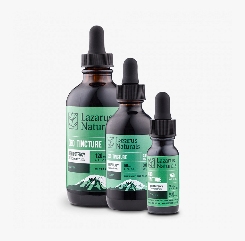 Lazarus Naturals High Potence Cbd Tinctures - Lazarus Naturals High Potency Cbd Tincture, HD Png Download, Free Download