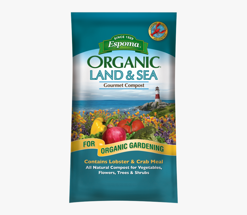 Land & Sea Gourmet Compost - Espoma Organic Potting Soil 1, HD Png Download, Free Download