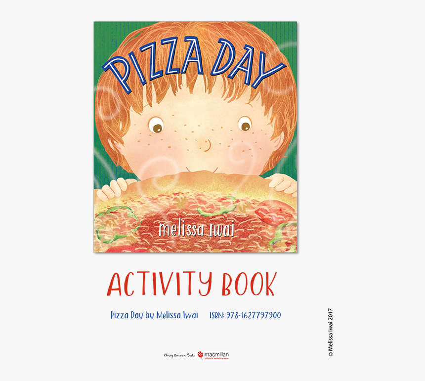 Pizza Day Activity Book Cover Melissa Iwai 2017 - Pizza Day Book, HD Png Download, Free Download