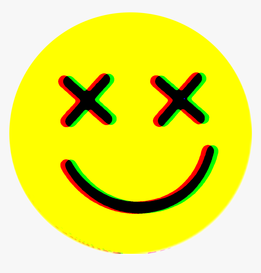 Smiley Face With Drippy Eyes, HD Png Download, Free Download