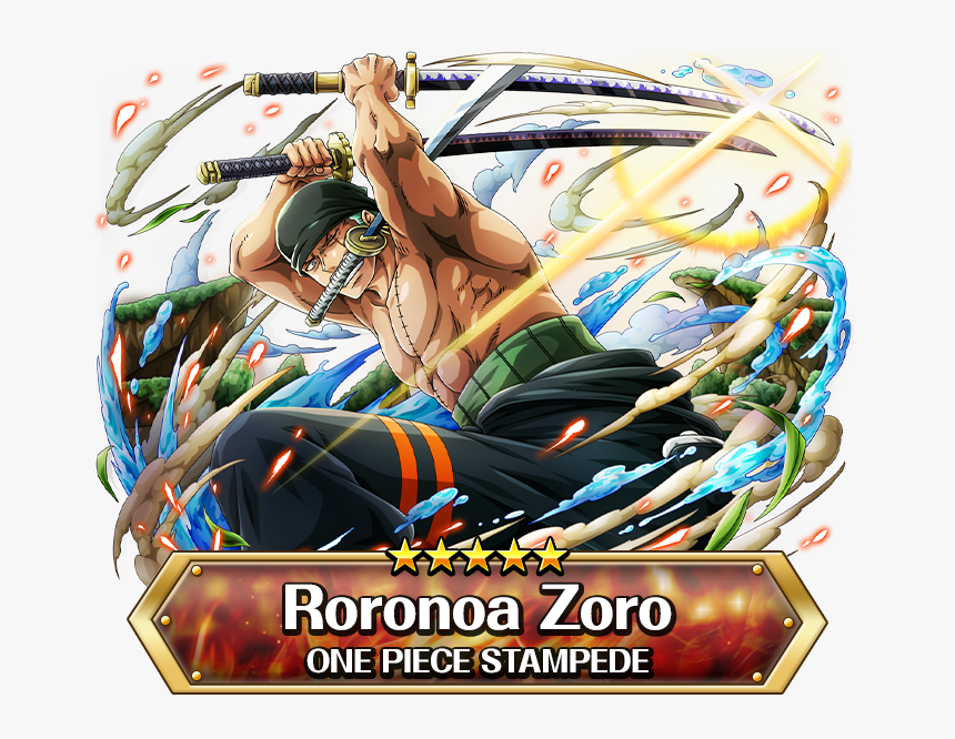 Roronoa Zoro One Piece Stampede - One Piece Treasure Cruise Stampede, HD Png Download, Free Download