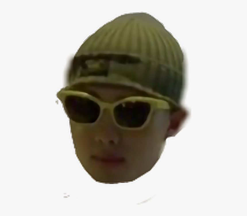 #namjoon #rapmon #rapmonster #funny #sunglasses #bts - Bts Transparent Funny Namjoon, HD Png Download, Free Download