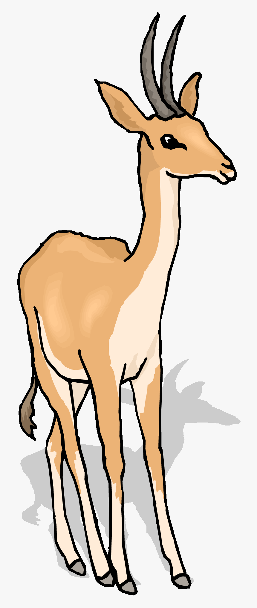 Free Gazelle Clipart - Livestock, HD Png Download, Free Download