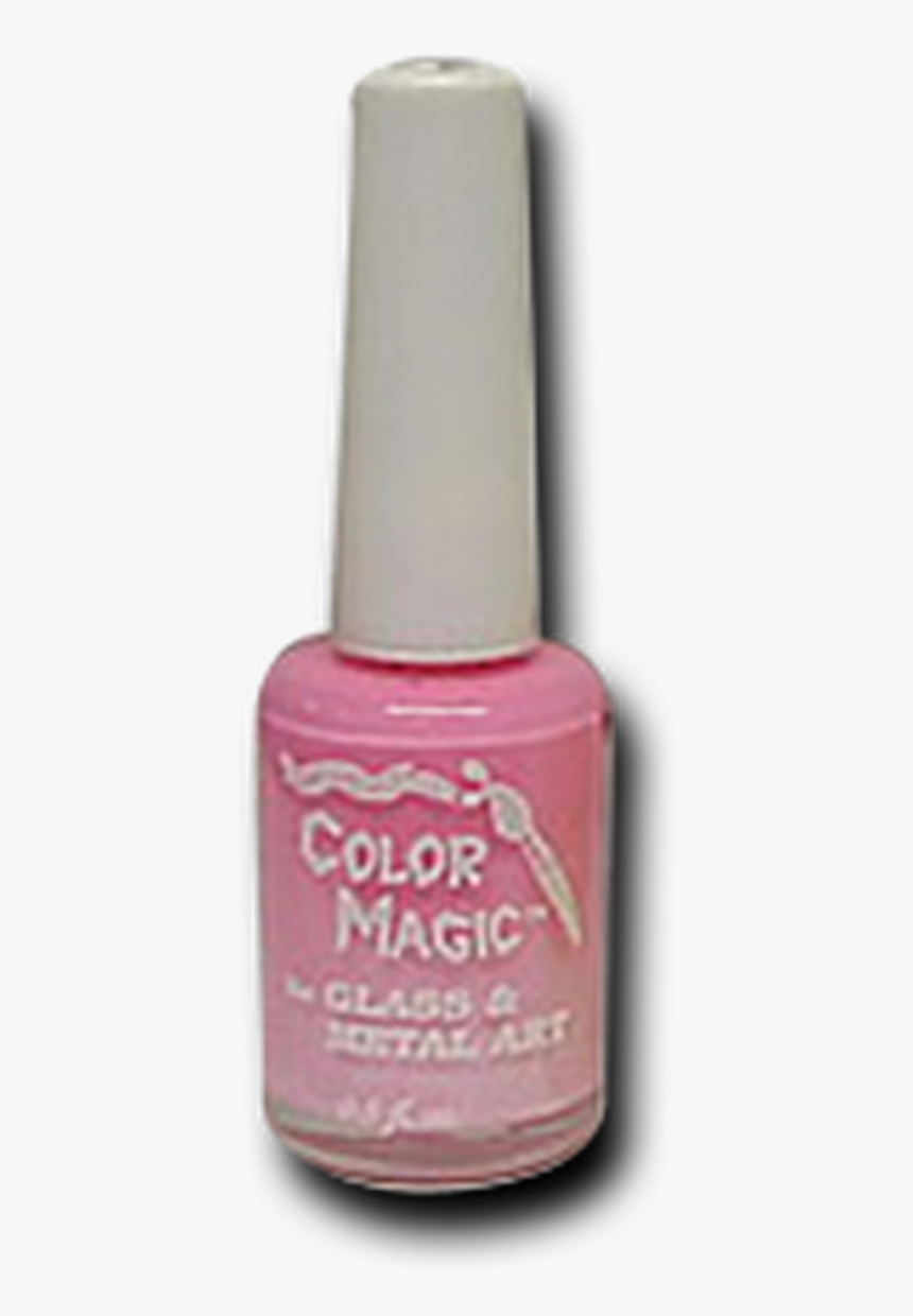 Pink Opaque Color Magic Multi-surface/glass Paint - Nail Polish, HD Png Download, Free Download