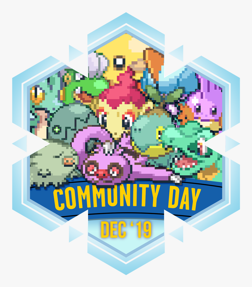 December Community Day Badge, HD Png Download kindpng