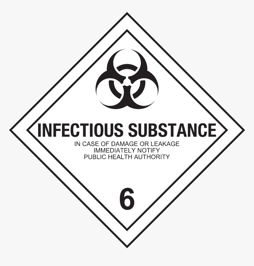 Biohazard Transparent Infectious Substance - Infectious Substance 6, HD Png Download, Free Download