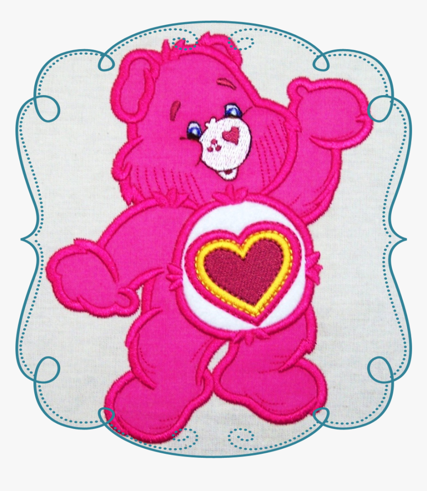 Care Bears Applique Machine Embroidery Design Pattern-instant - Care Bears, HD Png Download, Free Download