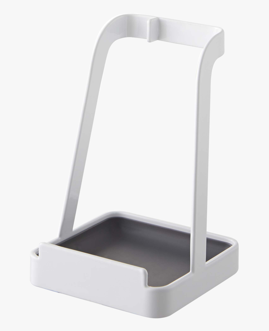 Yamazaki"s White Rack To Hold Ladles And Lids While - Yamazaki Home Tower-ladle & Lid Stand, HD Png Download, Free Download