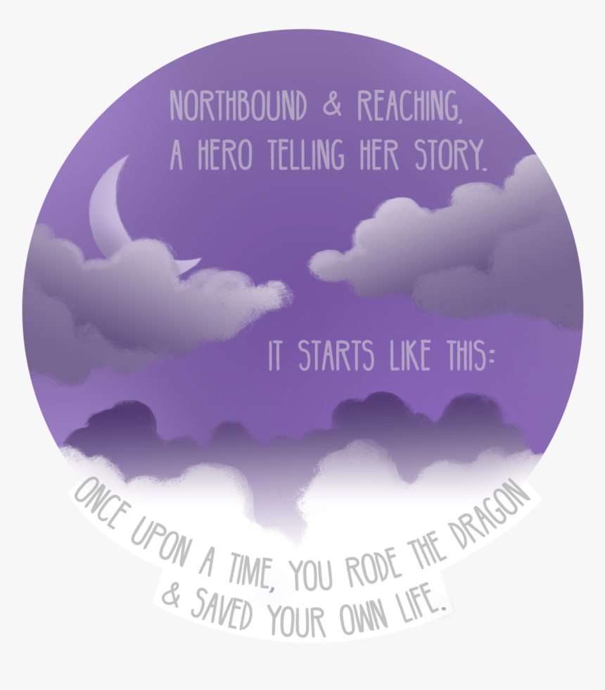 “ “ There Is
no Monster Here,
only The Shape Of A Falling - Circle, HD Png Download, Free Download