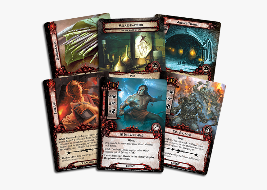 Umen22 24 Fan - Lord Of The Rings Card Game Nightmare Decks, HD Png Download, Free Download