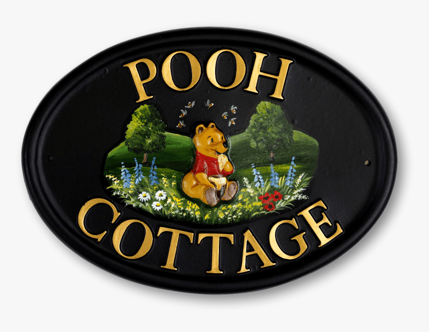 Pooh Bear Disney House Sign - Wall Clock, HD Png Download, Free Download