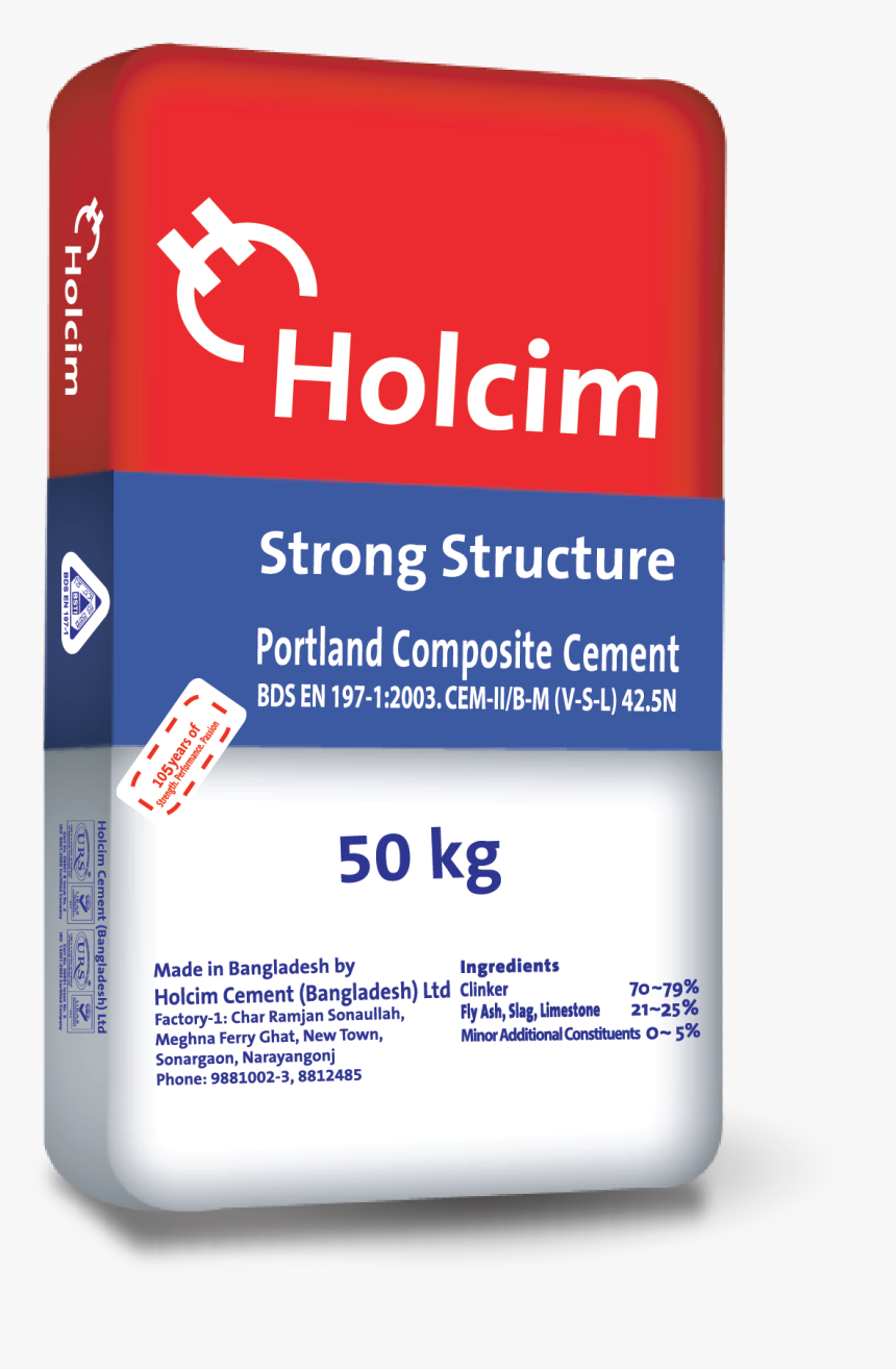 Holcim Ss 3d Pack01 - Holcim Cement Price In Bangladesh 2019, HD Png Download, Free Download