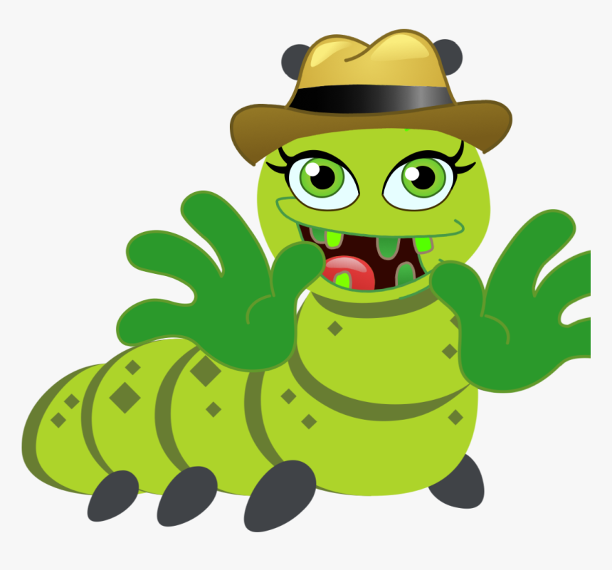 Cartoon Caterpillar, HD Png Download, Free Download