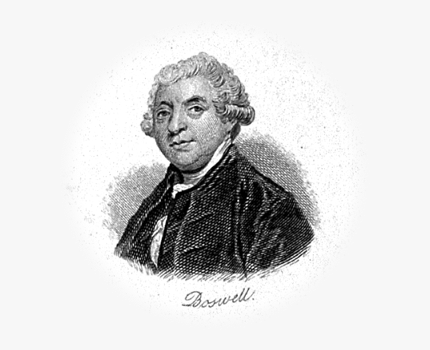 James Boswell By Jw Cook Gs Vign - Portable Network Graphics, HD Png Download, Free Download