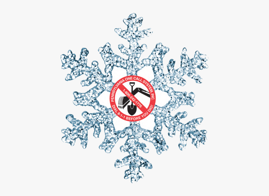 Pa One Call - Snowflakes Design For Christmas, HD Png Download, Free Download