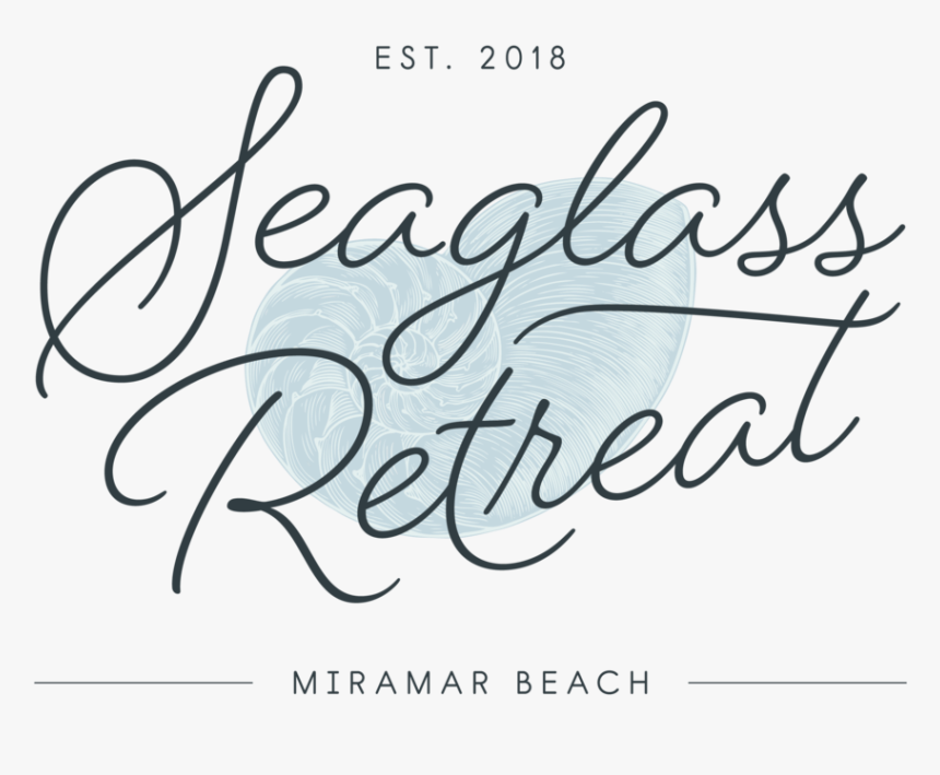 Seaglass Retreat Final Logo - Calligraphy, HD Png Download, Free Download